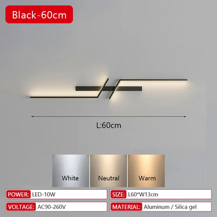 Modern LED Wall Lamp Minimalist 13W-18W Sconce