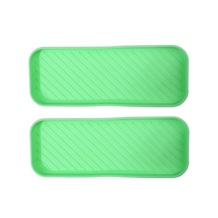 1/2pSilicone Drain Tray For Tableware Water Cup Fruit Vegetable Kitchen Sink Organizer Storage Tray Sponge Holder Soap Dispenser