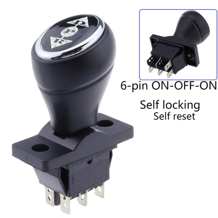 KCD4 children's electric car forward and backward stop switch ON-OFF-ON reverse handle toy car start toggle switch