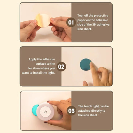 Touch Dimmable Wall Lamp