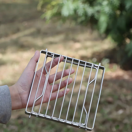 Portable Foldable Stainless Steel Camping Grill