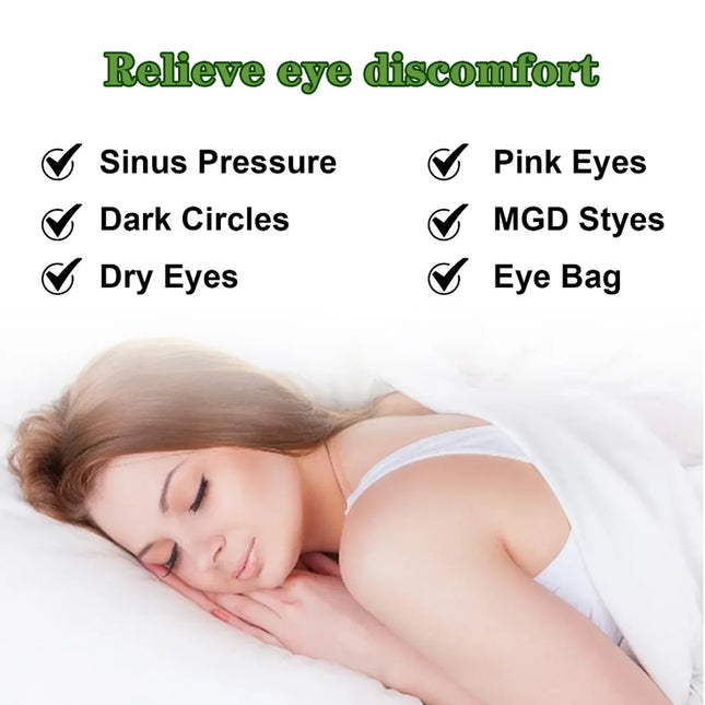 6/10PCS Steam Eye Mask Warm Moist Heating Soothing For The Eye Light-Blocking Protection Hot Compress Relieve Fatigue Disposable