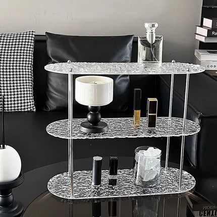 3-Layer Acrylic Desktop Storage Rack
