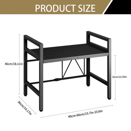 Expandable Microwave Shelf