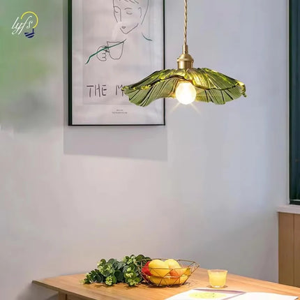 Vintage Glass Flower Pendant Lights