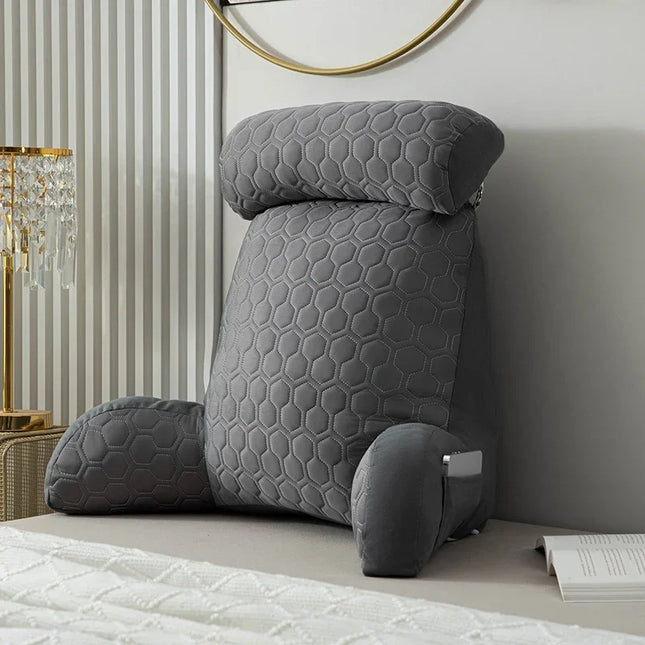 Reading Comfort Pillows Washable Standard Bed Pillow Bedroom Simple Cooling Back Pad Living Room Summer Cool Silk Latex Pillow