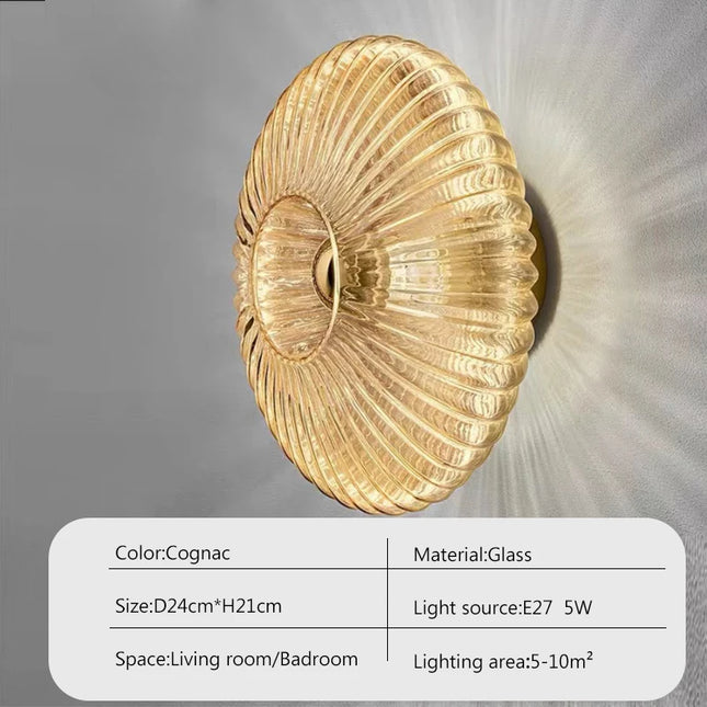 Glass Wall Lamp Sconce
