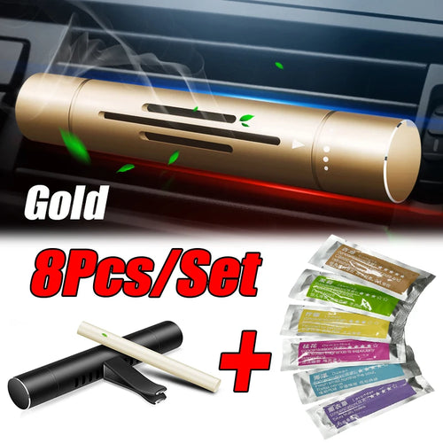 8Pc/Set Car Air Vent Perfume Car Air Freshener Flavoring Smell Aroma