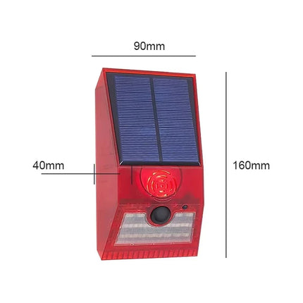 2-in-1 Solar Motion Sensor Alarm Light