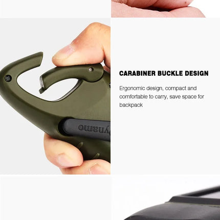 Portable LED Flashlight Tent Light Hand Crank Dynamo Solar Power Torch for Outdoor Camping Hiking Long-range Emergency Lantern
