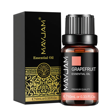 MAYJAM 10ml Essential Oils For Humidifier Diffuser Scented Candle Handmade Soap Air Freshener Lavender Peppermint Lemon