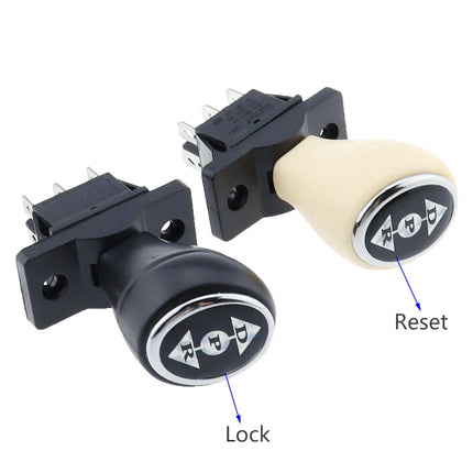 KCD4 children's electric car forward and backward stop switch ON-OFF-ON reverse handle toy car start toggle switch