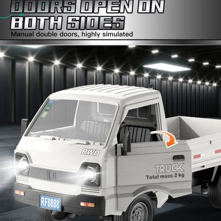 RC Car 2.4GHZ 1:16 Simulation Drift Climbing Truck LED Lights Remote Control Car Electric Toys For Kids Model Boy's Gifts