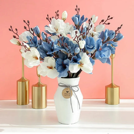 20 Heads Artificial Magnolia Flowers