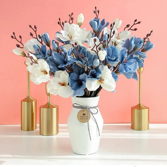 20 Heads Artificial Magnolia Flowers