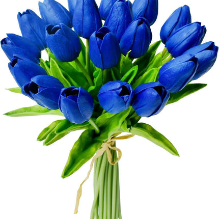 10Pcs Artificial Realistic Touch Tulip Flowers