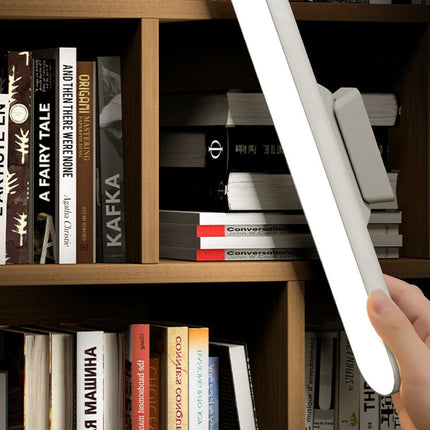 LED Table Lamp Magnetic Hanging USB Rechargeable Desk Lamp 3 Color Reading Light Dimmable Cabinet Closet Wardrobe Night Light