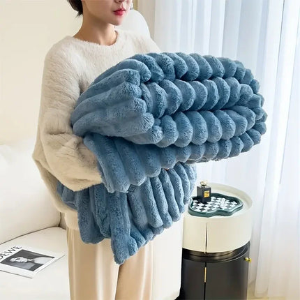 Cozy Flannel Winter Blanket