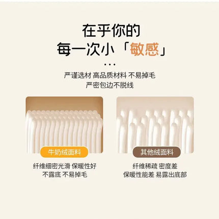 Warm Plush Fitted Sheet Elastic Mattress Cover Velvet Bed Cover Full Set Winter Soft Family Double Bed Bedding 120/150/180x200cm