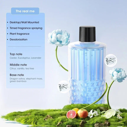 Mini Essential Oil Aroma Diffuser Large Mist Air Humidifier Rechargeable 5-Gear Aromatherapy Machine Air Freshener for Home Car