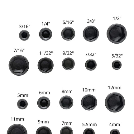 9pcs/set 5mm-13mm Hex Sockets Sleeve Nozzles Nut Driver Set Screwdriver Set Schroevendraaier Set Bits Sets Tools Socket Wrenches