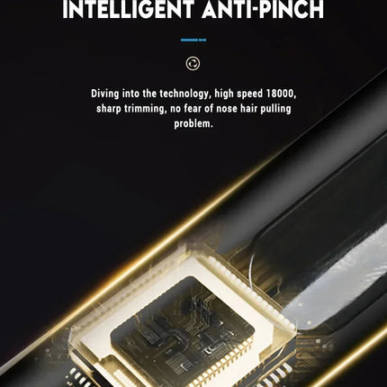 2 In 1 Electric Portable Ear And Nose Hair Trimmer Clipper 2024 Professional Painless Portable Eyebrow For Men