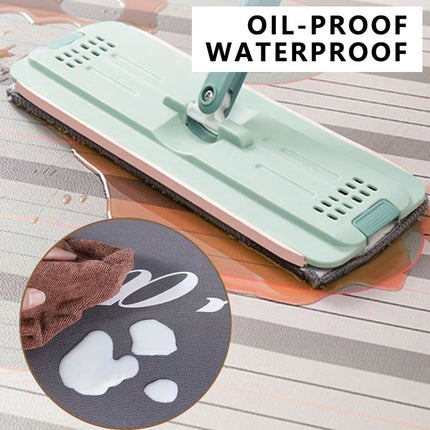 Kitchen Floor Mat Non-slip Oil-proof Carpet Pvc Leather Waterproof Foot Mats Wipeable No-clean Rug Long Strip Decoration Carpets