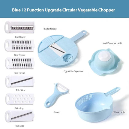 Nine-in-One Vegetable Cutter