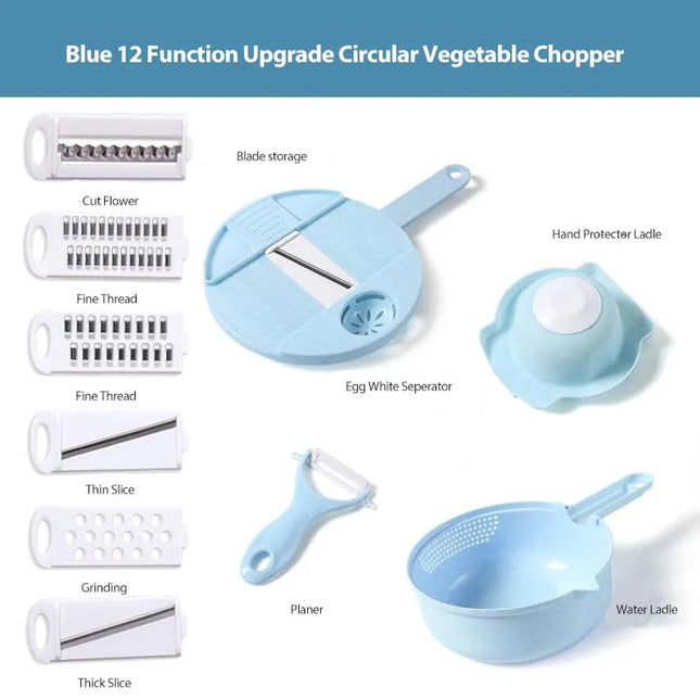 Nine-in-One Vegetable Cutter