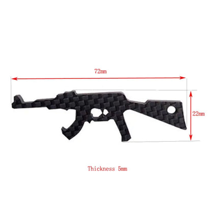 Carbon Fiber Beer Wine Bottle Opener Kitchen Gadgets Accessories Shark And AK47 Gun Attractive Appearance Design