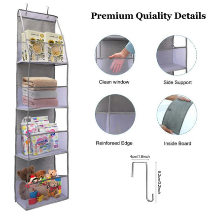 Over-the-Door Hanging Organizer for Bathroom