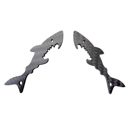 Carbon Fiber Beer Wine Bottle Opener Kitchen Gadgets Accessories Shark And AK47 Gun Attractive Appearance Design