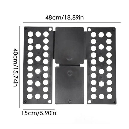 ABS Clothes Folding Board Easy and Fast Kids Laundry Folder Shirt Folding Board Home Storage Tool for Kid Children Adults