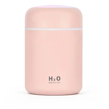 Portable LED light mini 300ml h2o Spray Mist humidifier Double Wet Aroma Essential Oil Diffuser Car usb air humidifier