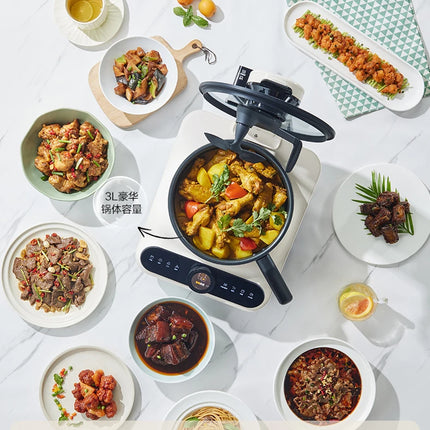 Kitchen Robot Machine 220V Intelligent Food Processor Home Automatic Cooking Machine Multi-cooker רובוט חכם  robots de cuisine