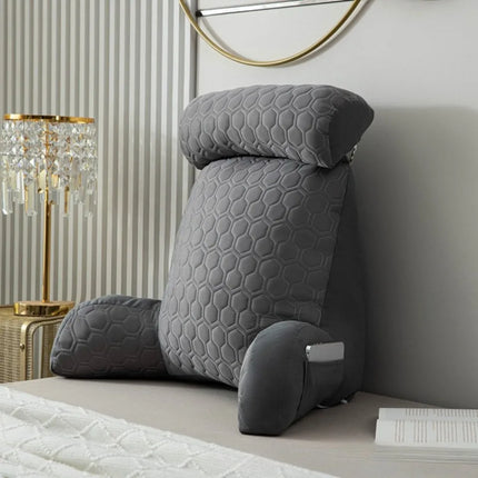 Reading Comfort Pillows Washable Standard Bed Pillow Bedroom Simple Cooling Back Pad Living Room Summer Cool Silk Latex Pillow