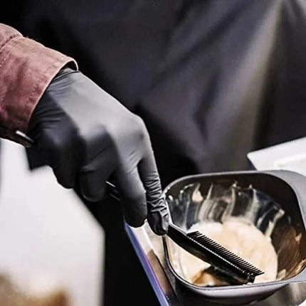 20/40/60PCS Disposable Black Nitrile Gloves for Kitchen Cooking S/M/L/XL Household Black Gloves Waterproof Cleaning Gloves
