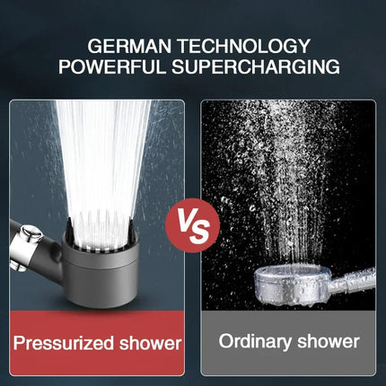 Shower Head High Pressure Showerhead Portable Filter Rainfall Faucet Tap Bathroom Bath Home Innovative Accessory Save Water 2025
