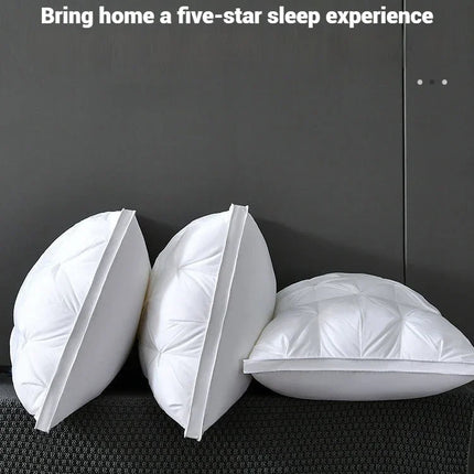 Comfortable Pillows for Sleeping 5-star Hotel Pillow Three-dimensional Soft Bilateral Washed Solid Color Pillow Sleeping Pillows