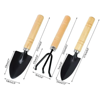 3Pcs Mini Garden Tool Set
