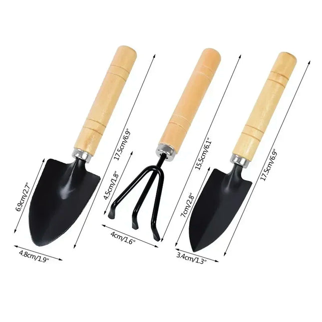 3Pcs Mini Garden Tool Set