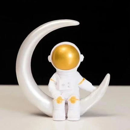 4 Pcs Astronaut Figurine Statues Educational Toy