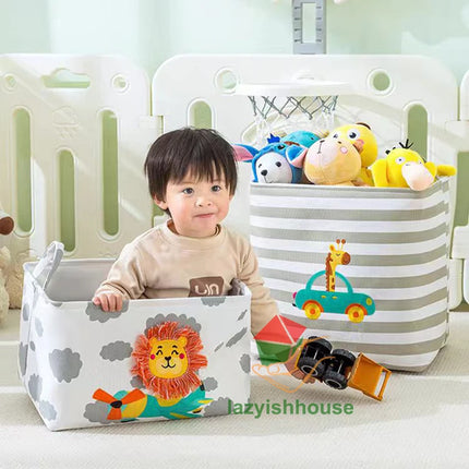 Folding Linen Storage Basket