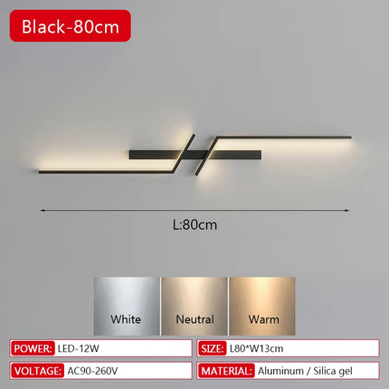 Modern LED Wall Lamp Minimalist 13W-18W Sconce