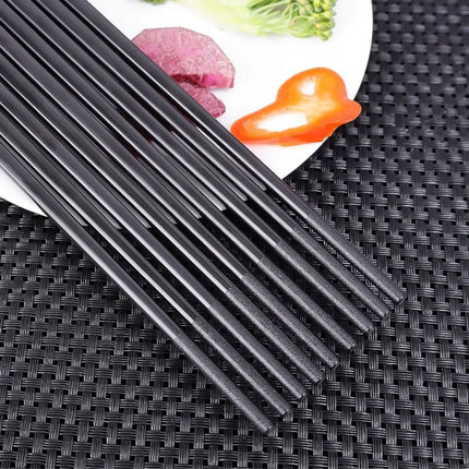 10/2PCS Reusable Sushi Chinese Chopsticks Korean Chopsticks Non-slip Chop Sticks Kitchen Dining Tableware Cutlery Set Accessorie