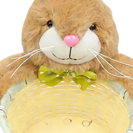 Easter Basket Cute Bunny Shape Eggs Container Candy Storage Basket for Kids Party Home Holiday Family Gatherings Food Snacks