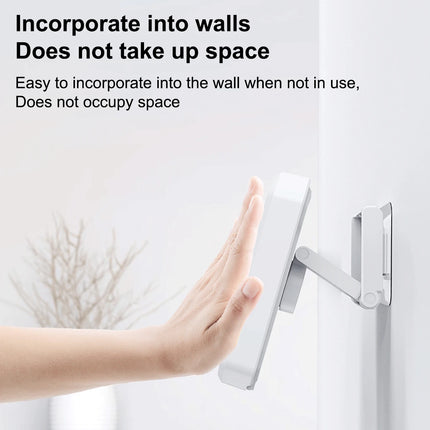Adjustable Waterproof Shower Phone Holder 360 Degree Rotation Wall Mirror Mount Mobile Phone Holder for Bathroom Bathtub Kitchen