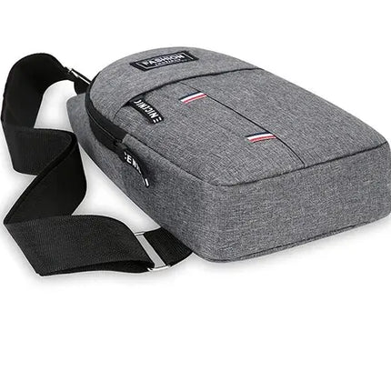 Chest Bag Men's One Shoulder Crossbody Bag Large Capacity Outdoor Sports And Leisure Fashion Small Shoulder Bag Large Capacit