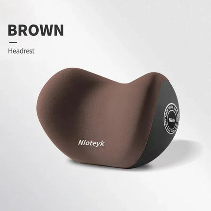 Car Neck Cushion Memory Foam Car Lumbar Support For Car Supplies Universal Neck Pillow Waist Cushion Car Seat Car Assesories