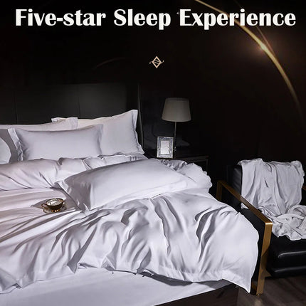 Simple Bedding Set for 5-star hotels 3/4Pcs Duvet Cover,Sheet Pillowcases Double Queen King size Homestay Quilt Cover bed Linen